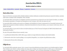 Tablet Screenshot of biga.org